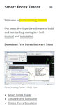 Mobile Screenshot of forexstrategytester.com